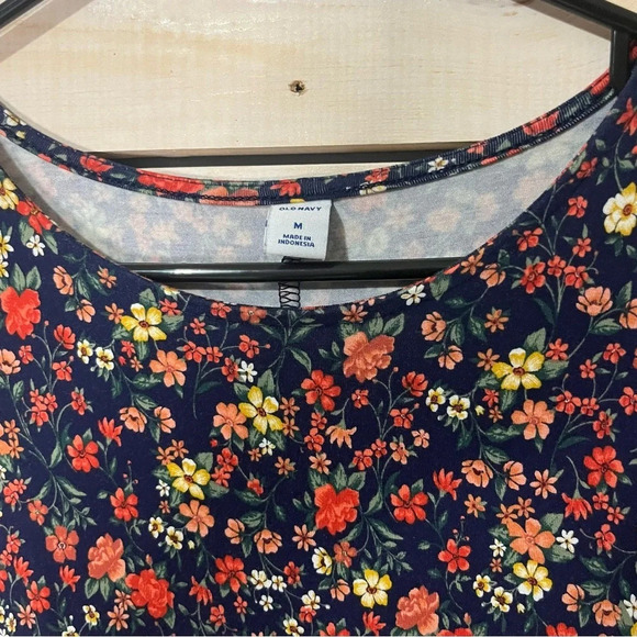 Old Navy Long Sleeve Swing Dress Flower Print - Picture 5 of 5